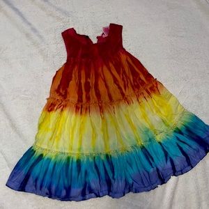 Girls tie-dye dress